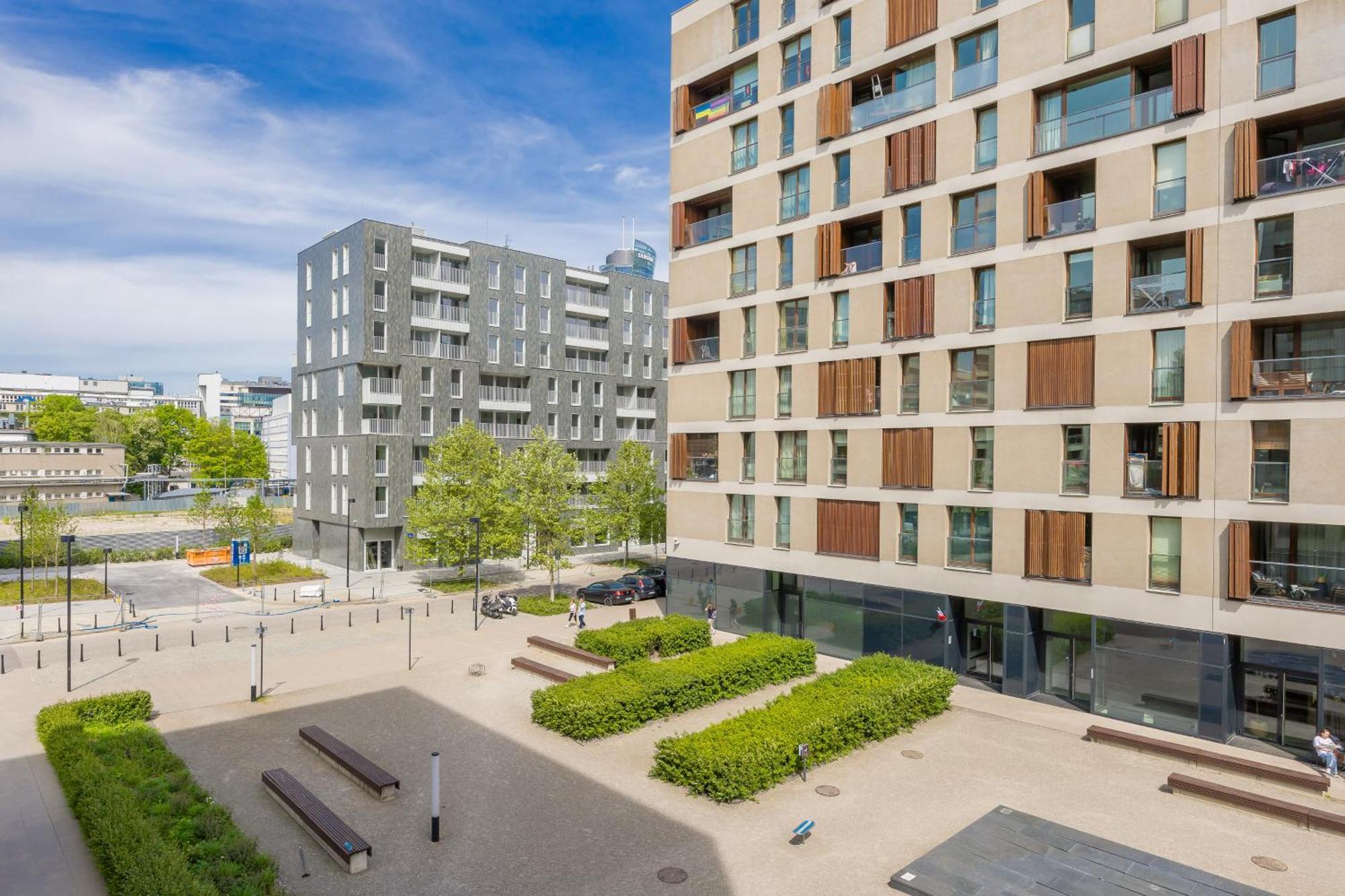 Cozy Apartments With Parking In The 19Th District By Noclegi Renters Варшава Экстерьер фото